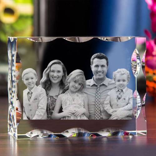 2D/3D Laser Crystal Photo